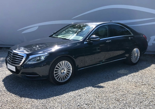 mercedes benz Mercedes-Benz Klasa S cena 154999 przebieg: 147256, rok produkcji 2014 z Korfantów